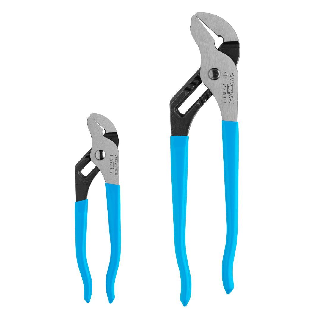 2 pc. Smooth Jaw Tongue & Groove Pliers Set (TGS-2S) – CHANNELLOCK®