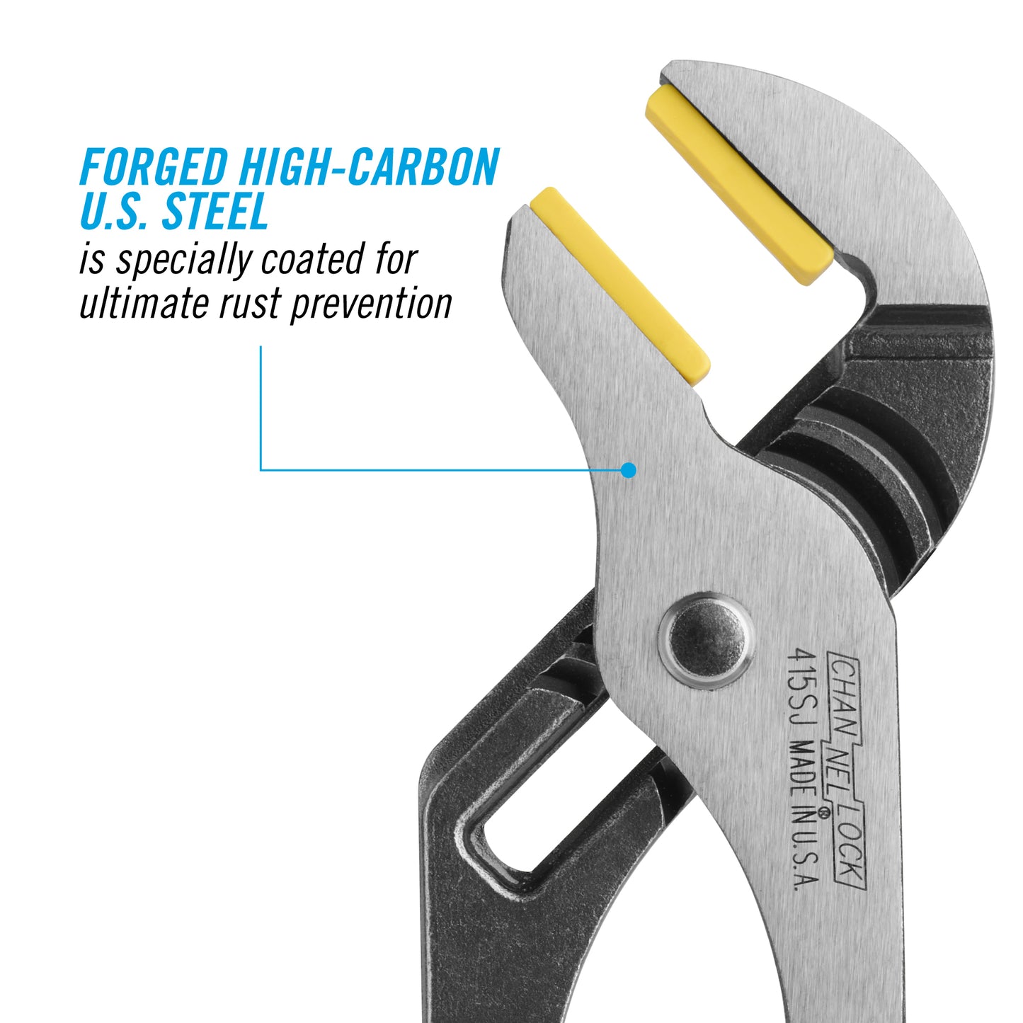 10-inch Soft Jaw Tongue & Groove Pliers (415SJ)