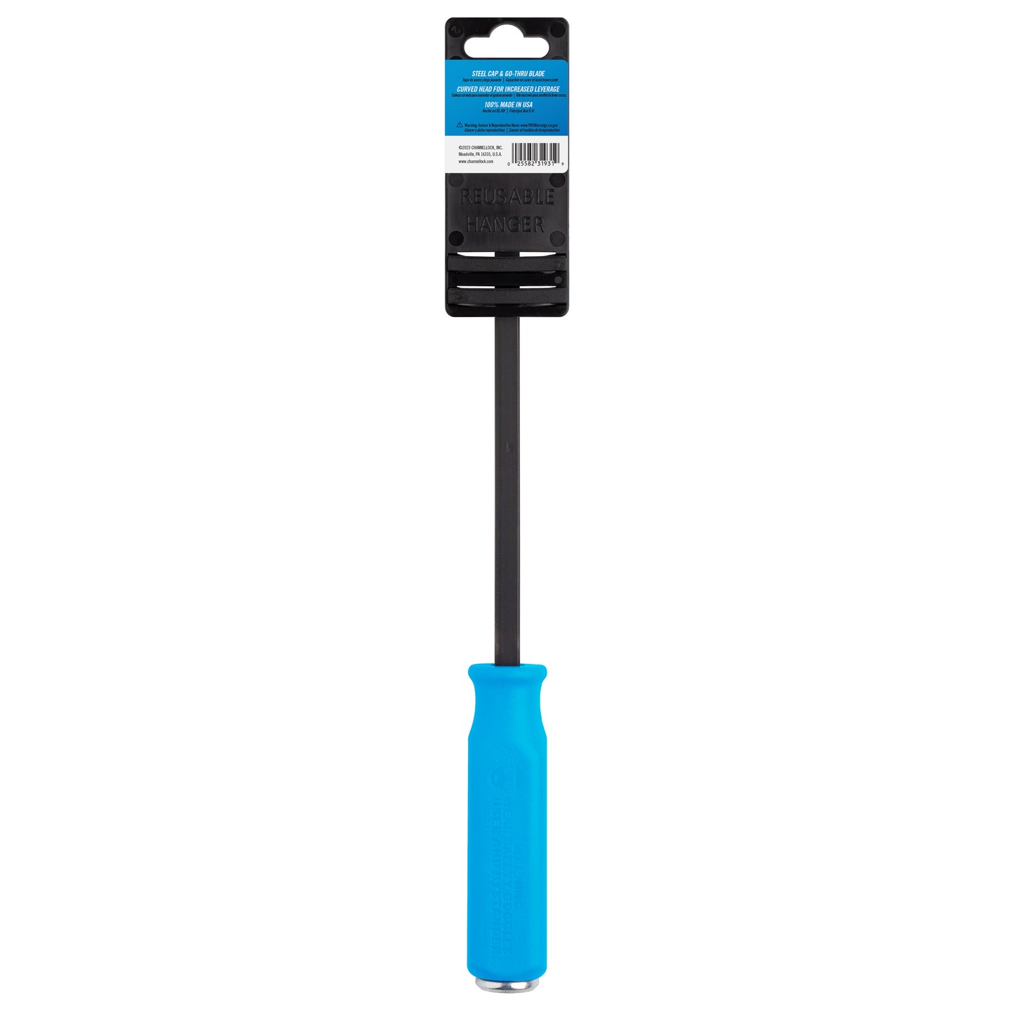 PR12C 5/8 x 7-inch Professional Pry Bar, 12-inch Overall Length