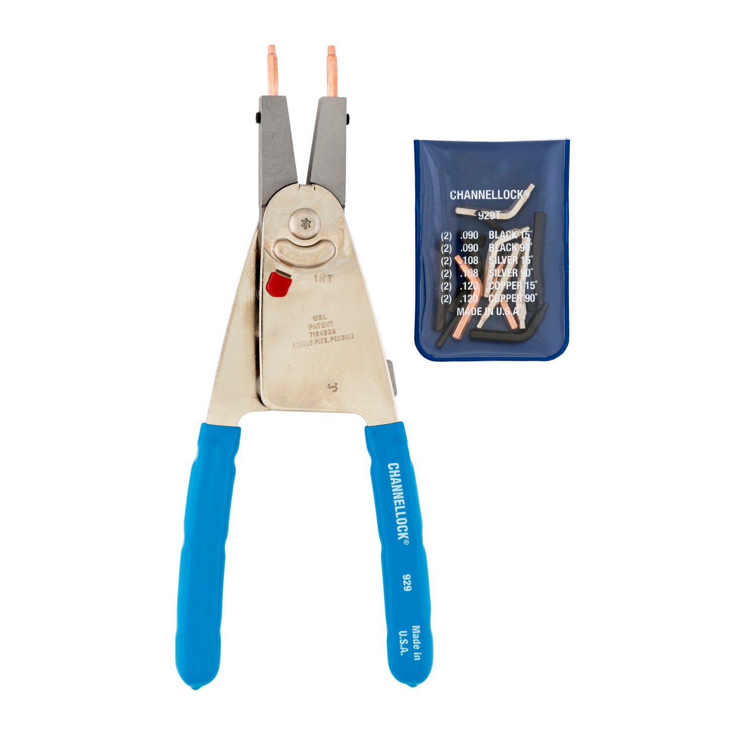 10-inch Convertible Retaining Ring Pliers (929)