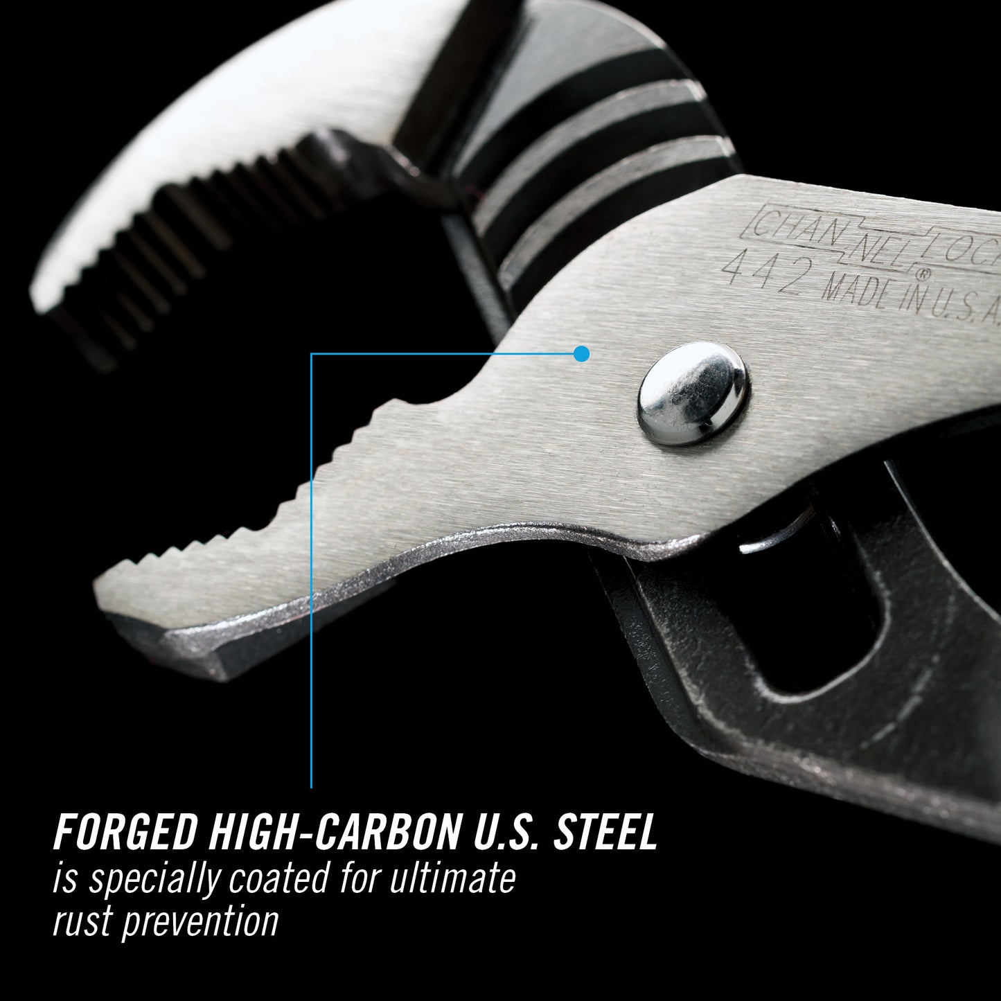 12-inch V-Jaw Tongue & Groove Pliers (442)