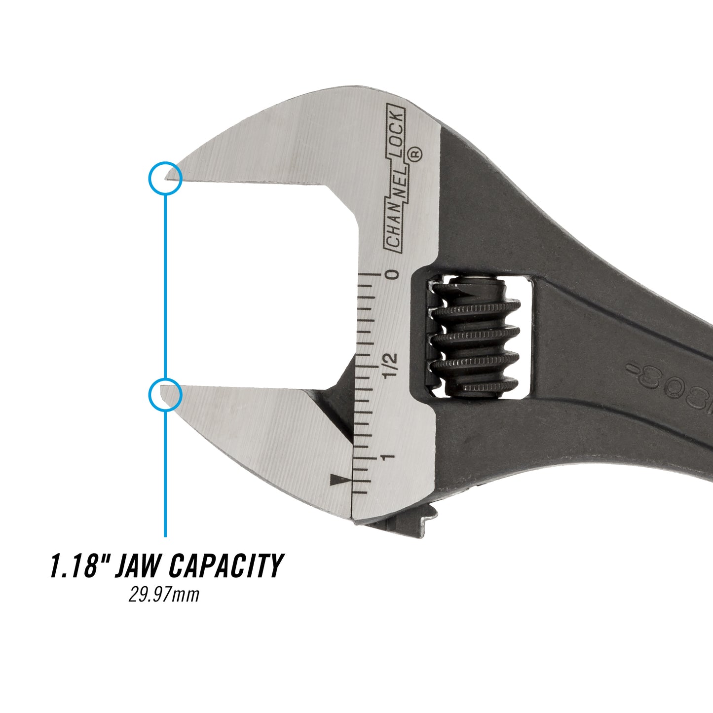 8-inch Adjustable Wrench (808NW)