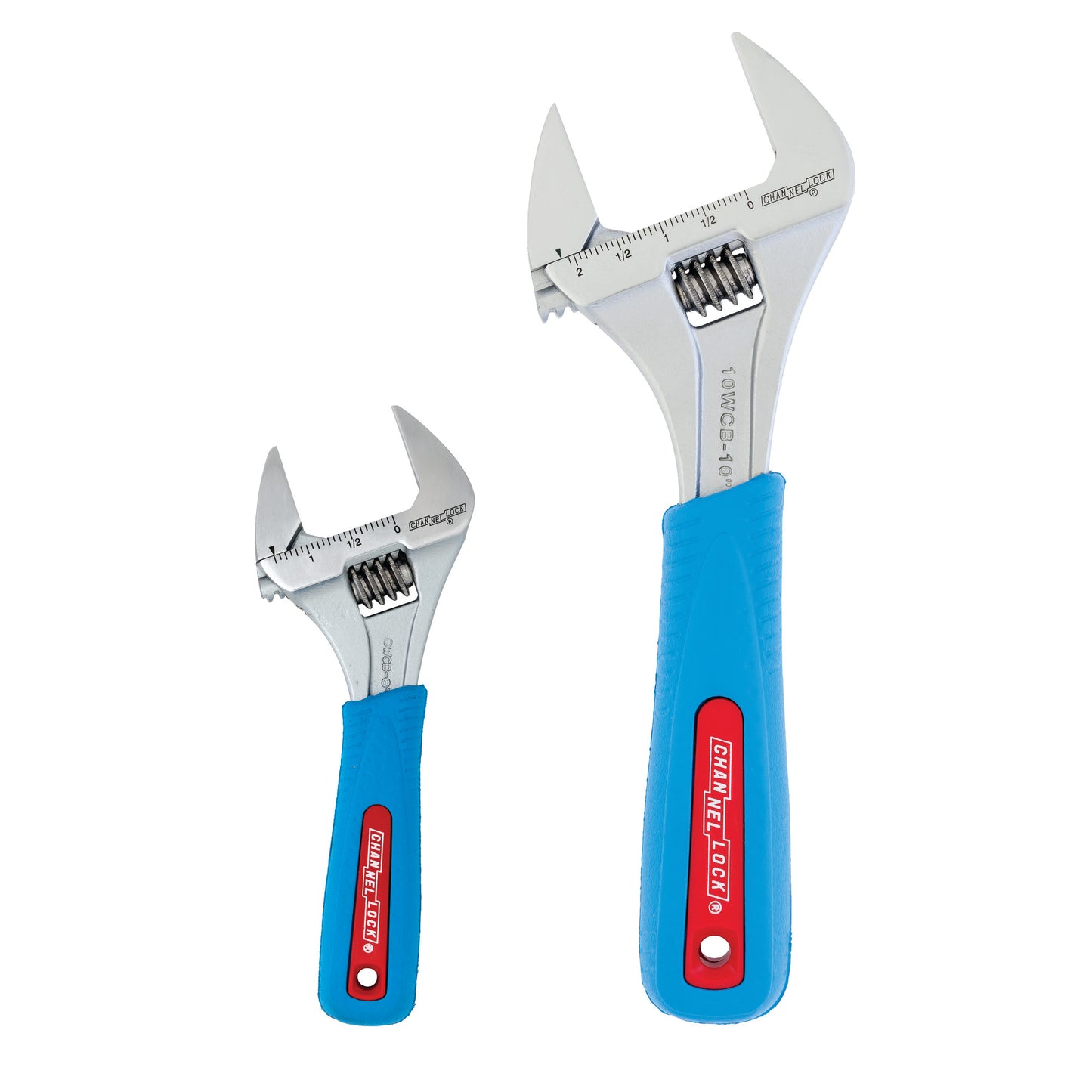 2pc CODE BLUE® WideAzz® Adjustable Wrench Set (WS-2WCB)