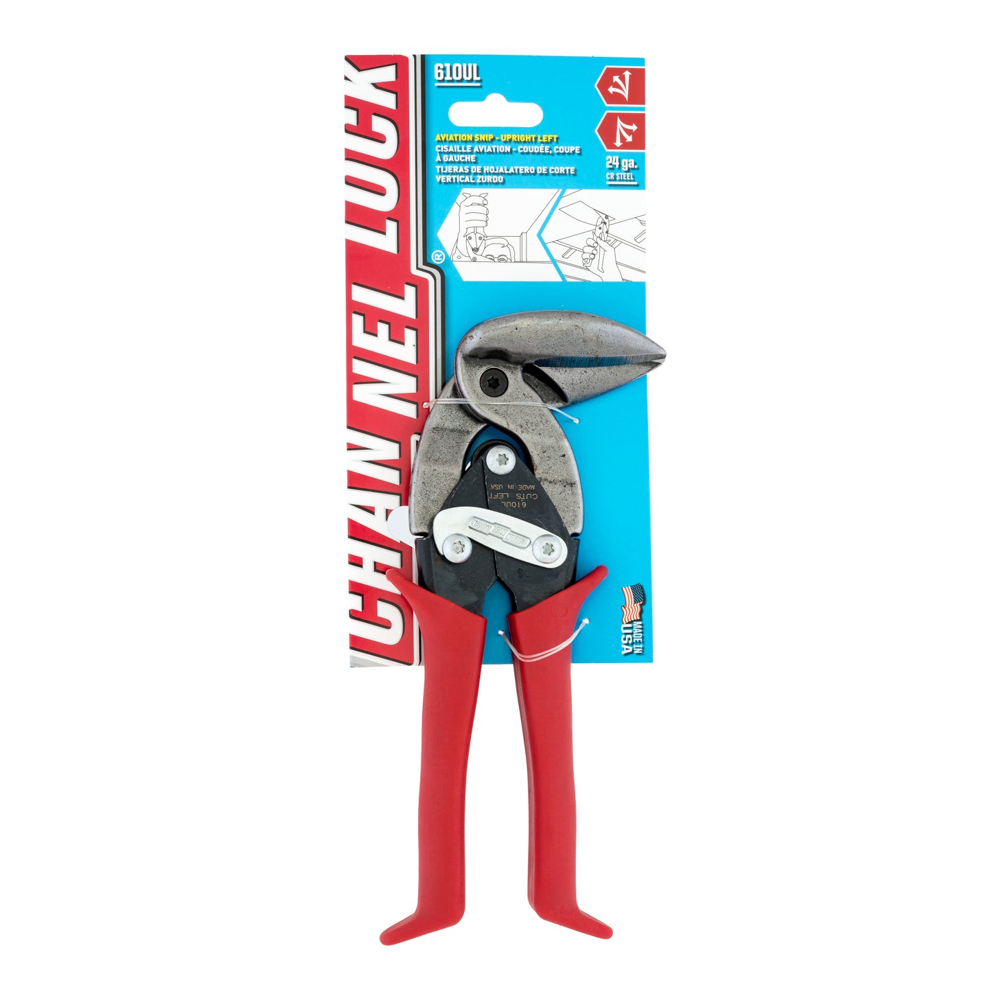 10-inch Upright Left Aviation Snip (610UL)