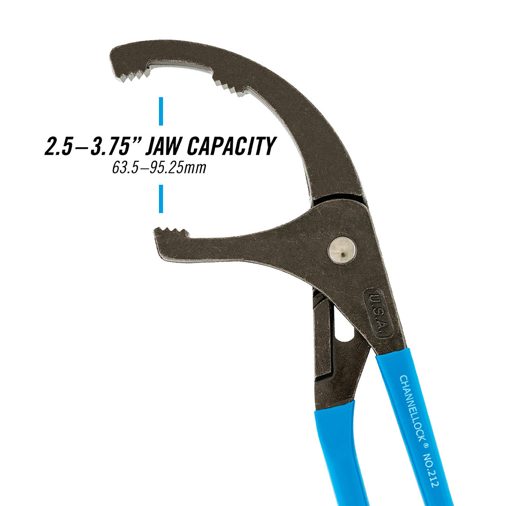 12-inch Oil Filter/PVC Pliers (212)