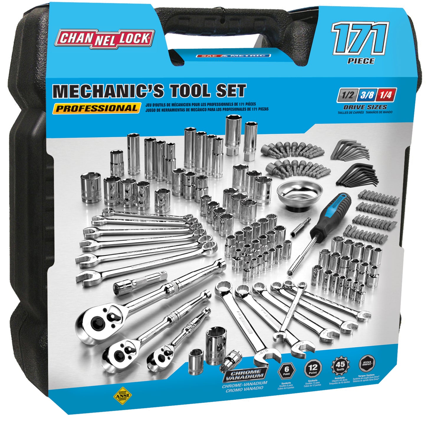 171pc Mechanic's Tool Set (39053)