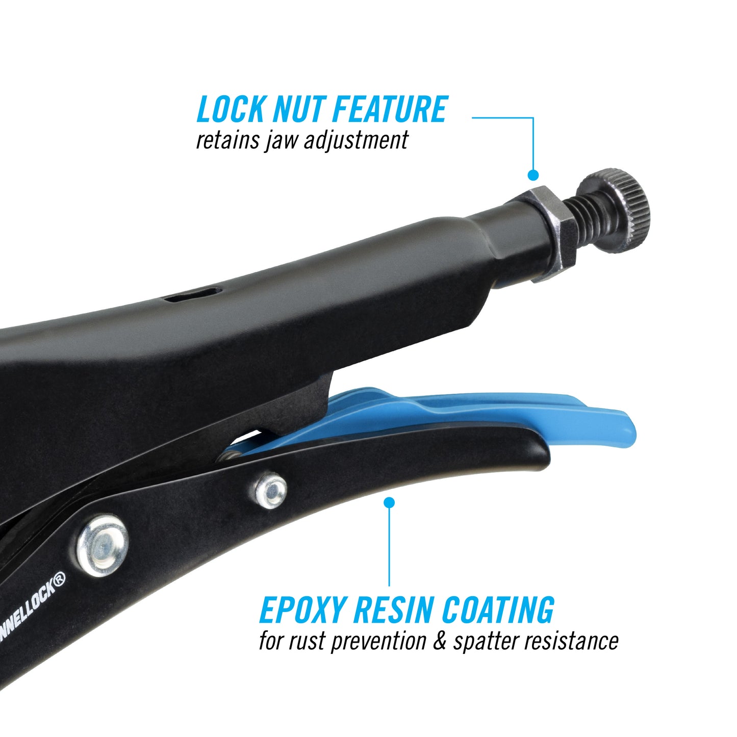 7-inch Curved Jaw Locking Pliers w/ Cutter (102-7)