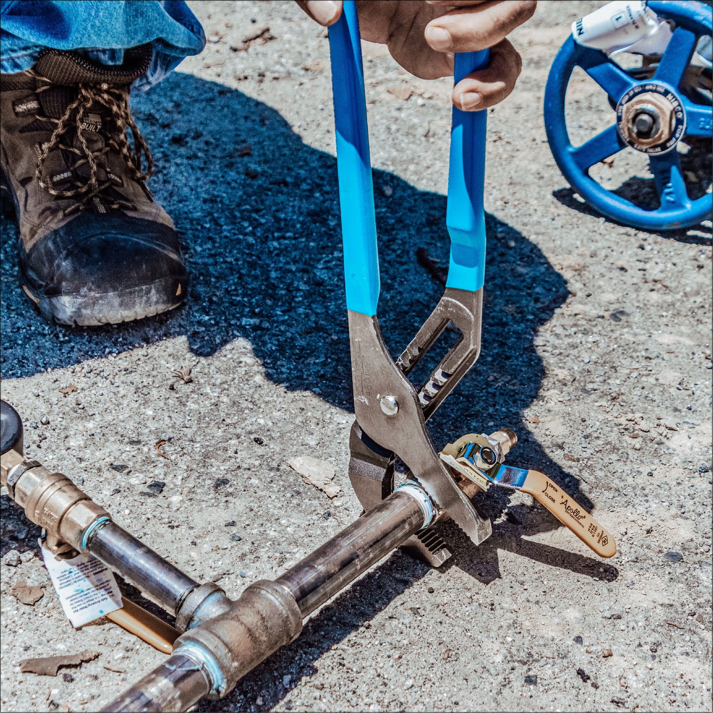 16.5-inch Straight Jaw Tongue & Groove Pliers (460)