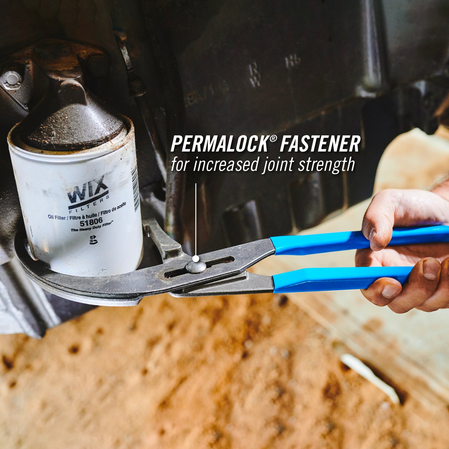 12-inch Oil Filter/PVC Pliers (212)