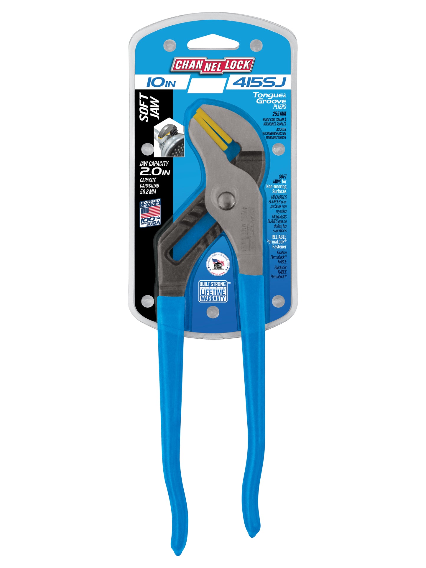 10-inch Soft Jaw Tongue & Groove Pliers (415SJ)