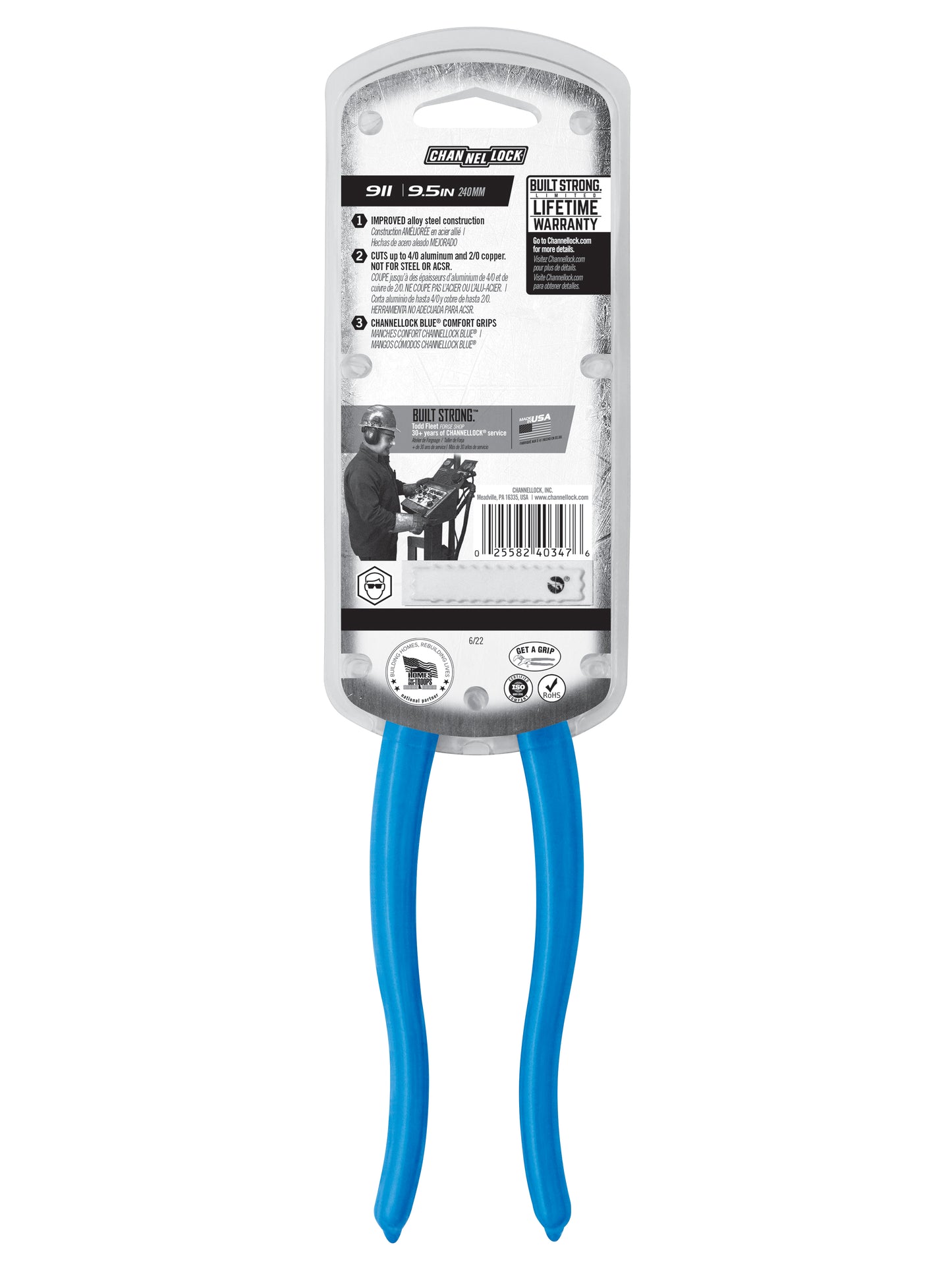 9.5-inch Cable Cutting Pliers (911)