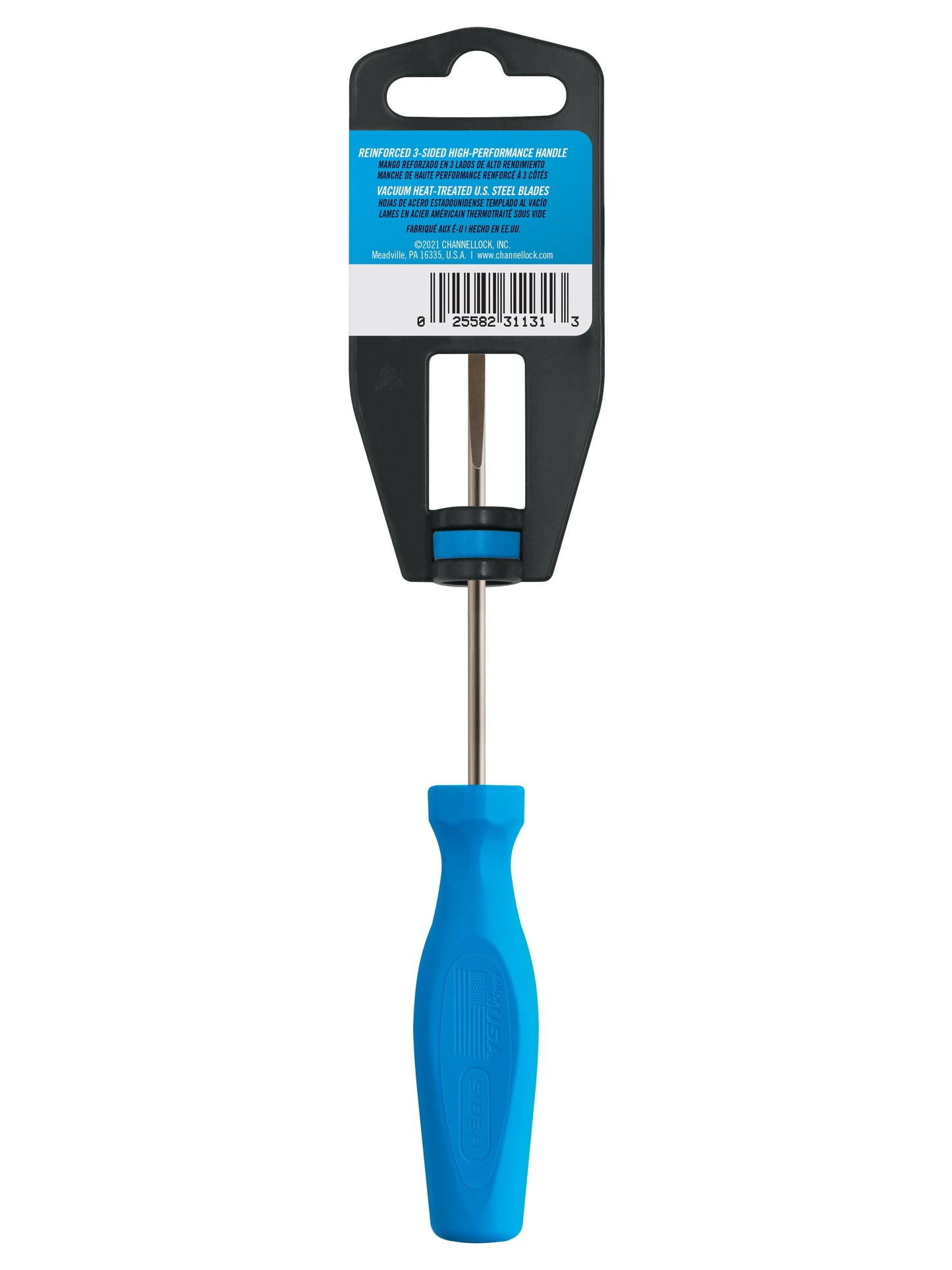 Slotted 1/8 x 3-inch Professional Screwdriver (S183H)