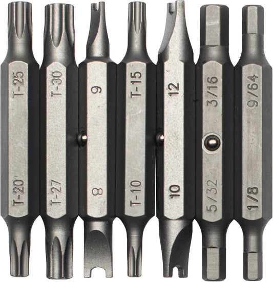 13-in-1 Replacement Bits - Tamperproof