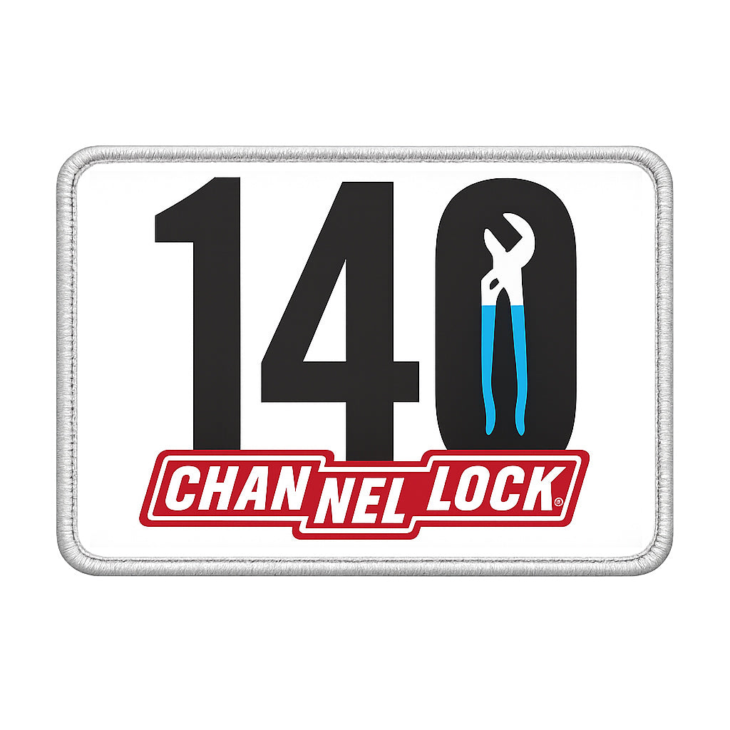CHANNELLOCK® 140th Anniversary Patch