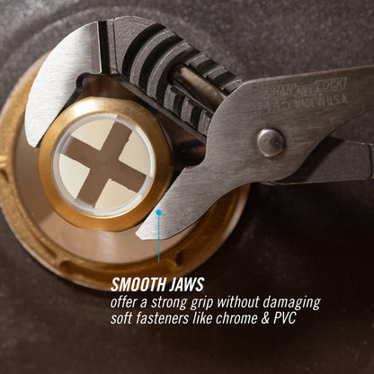 12-inch Smooth Jaw Tongue & Groove Pliers (445)