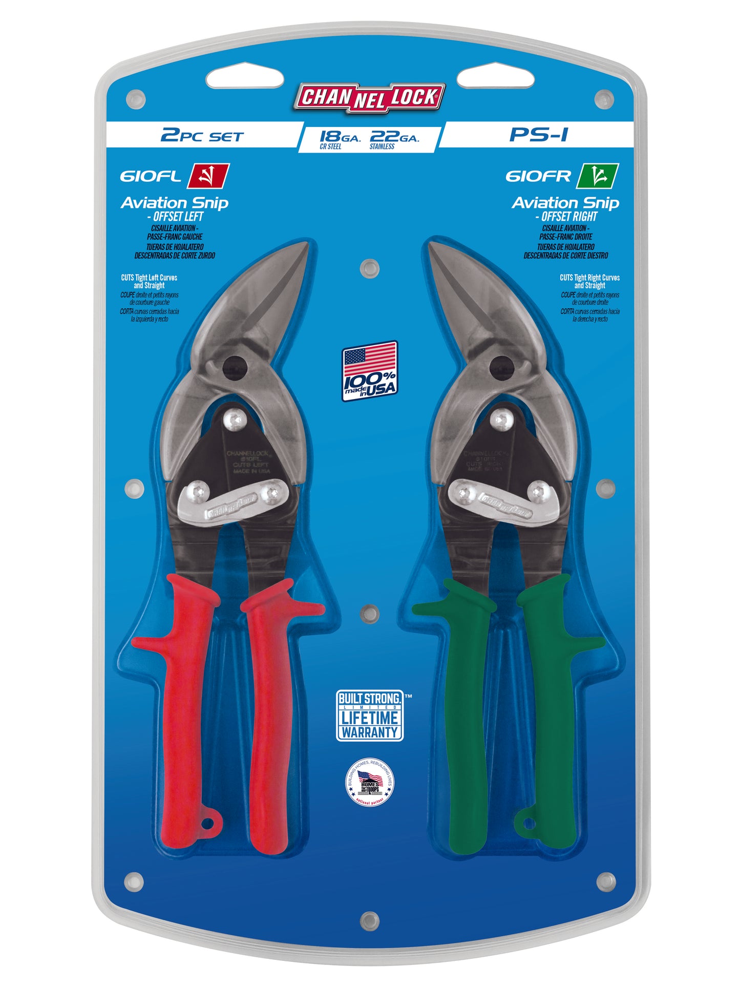 2pc Aviation Snip Set (PS-1)
