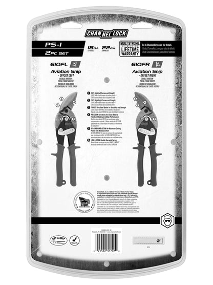2pc Aviation Snip Set (PS-1)