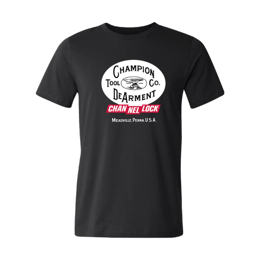 The CHANNELLOCK® Champion Short Sleeve T-shirt