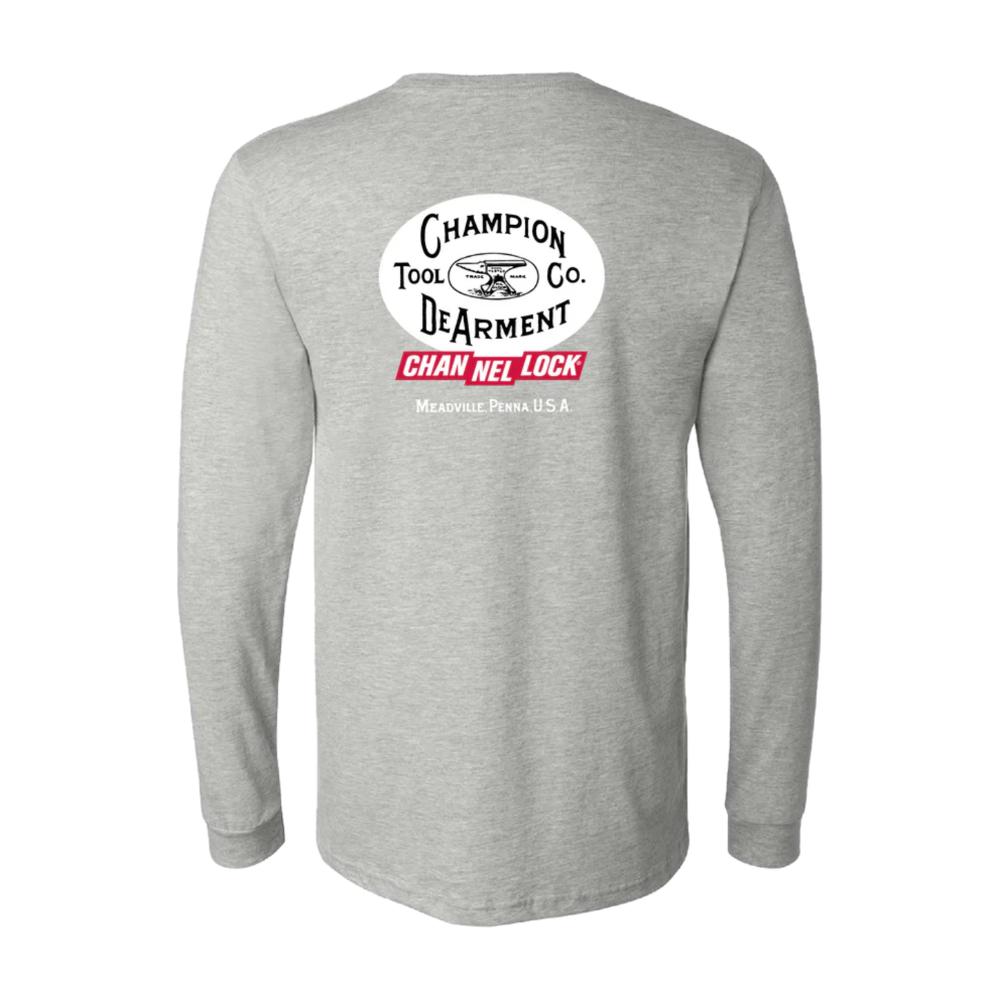 The CHANNELLOCK® Champion Long Sleeve T-shirt