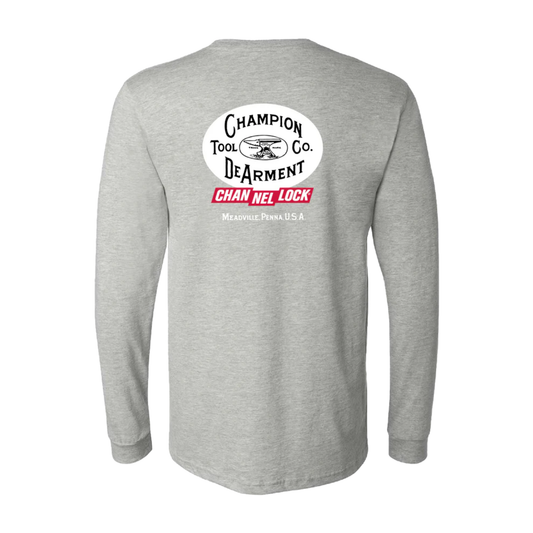 The CHANNELLOCK® Champion Long Sleeve T-shirt