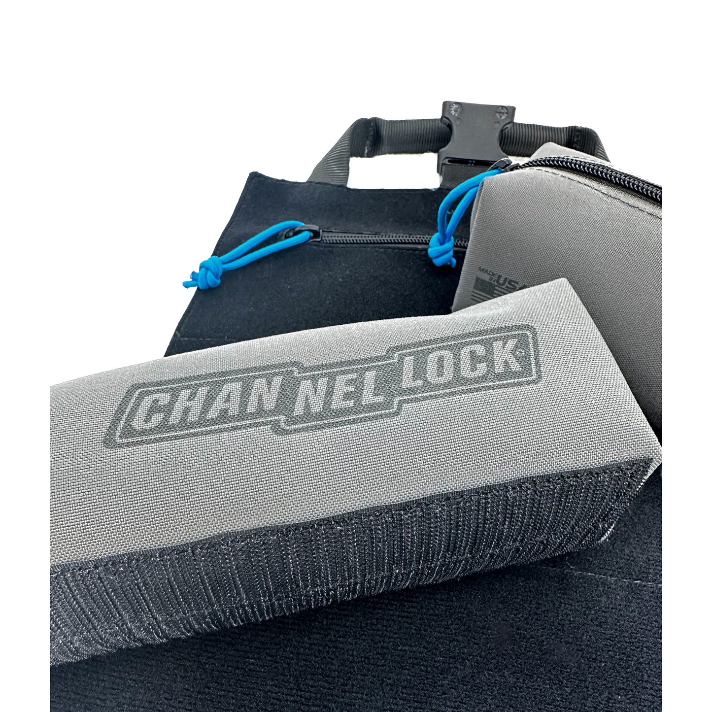 MTR2G CHANNELLOCK® PRO 2-Pouch Modular Tool Roll System with LASERLOCK Fabric™ and 6/12™ Compatible