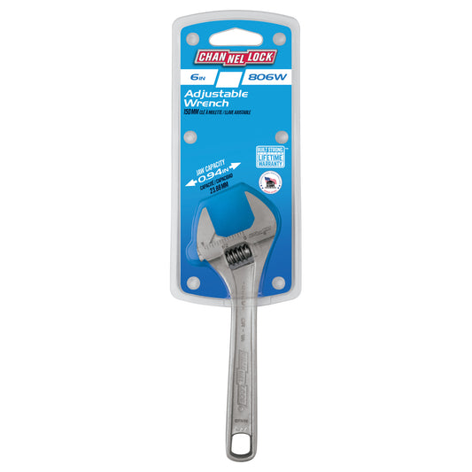 6-inch Adjustable Wrench (806W)
