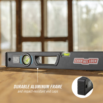 24-inch Professional-Grade Aluminum Box Level (5200-0024)