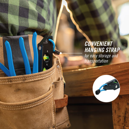 9-inch Professional-Grade Magnetic Aluminum Billet Torpedo Level (6200-0010)