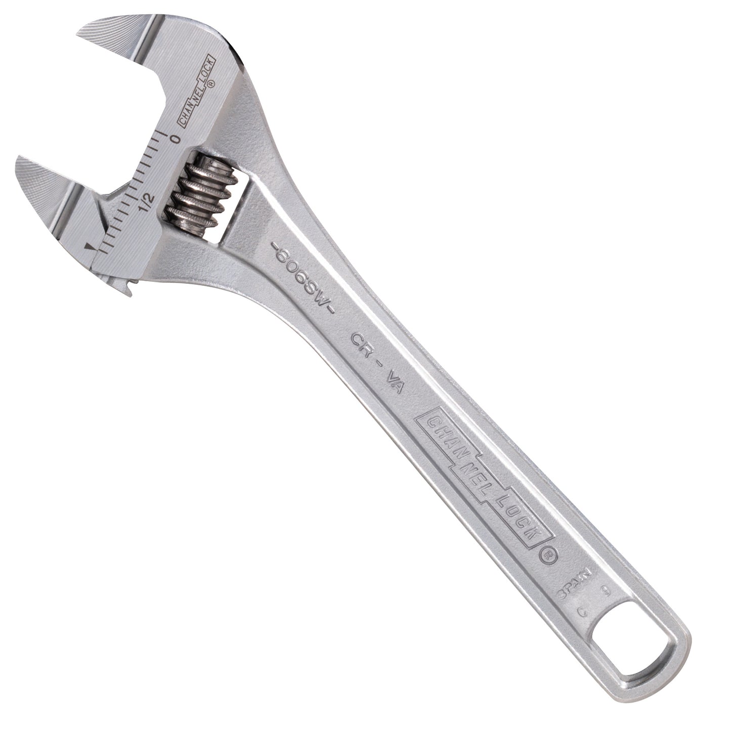 6-inch Precision Adjustable Wrench with Extra Slim Jaw  (806SW)