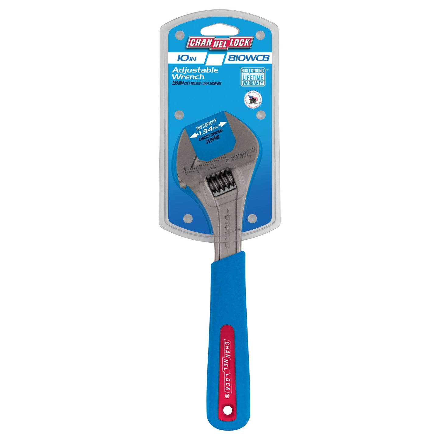 10-inch CODE BLUE® Adjustable Wrench (810WCB)