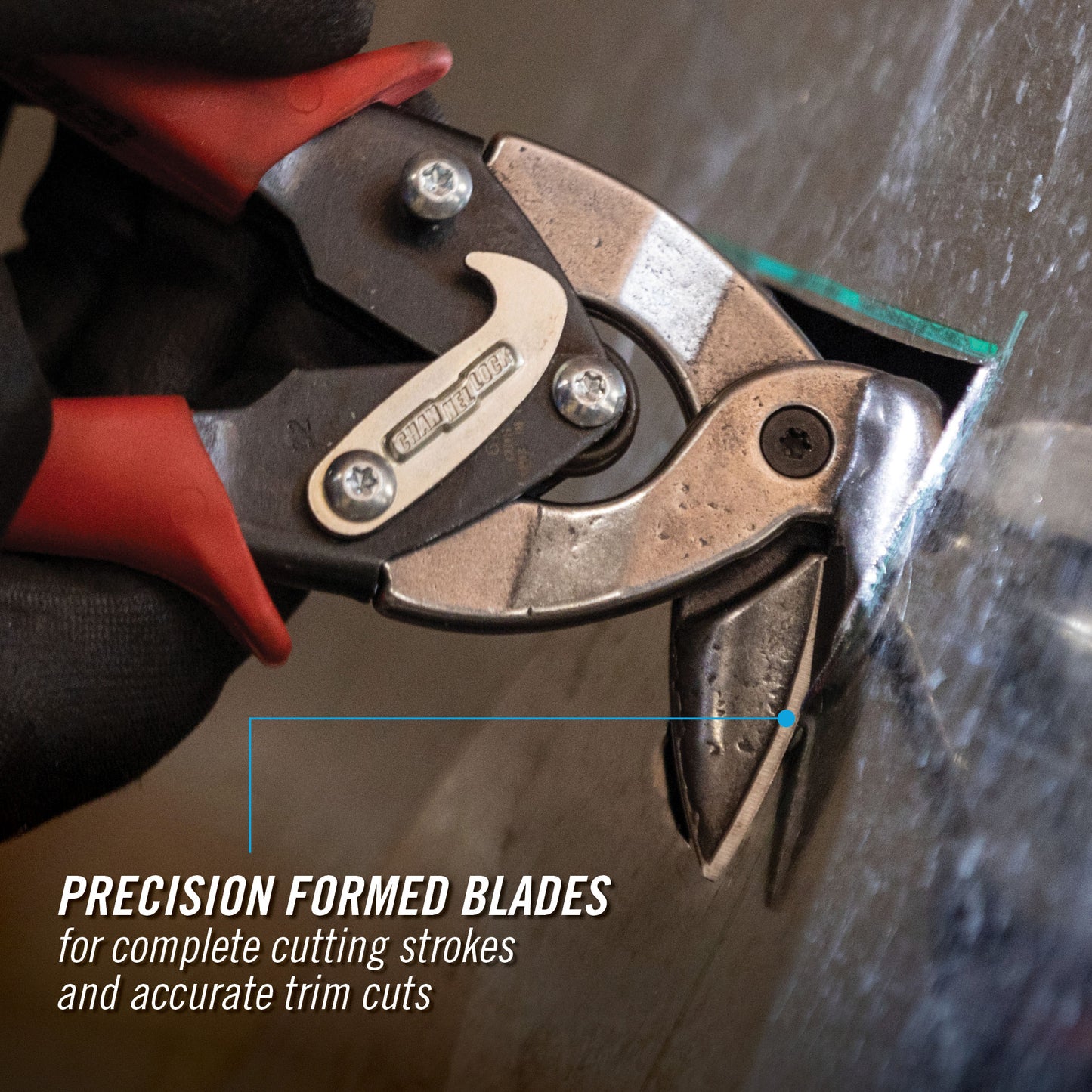 10-inch Upright Left Aviation Snip (610UL)