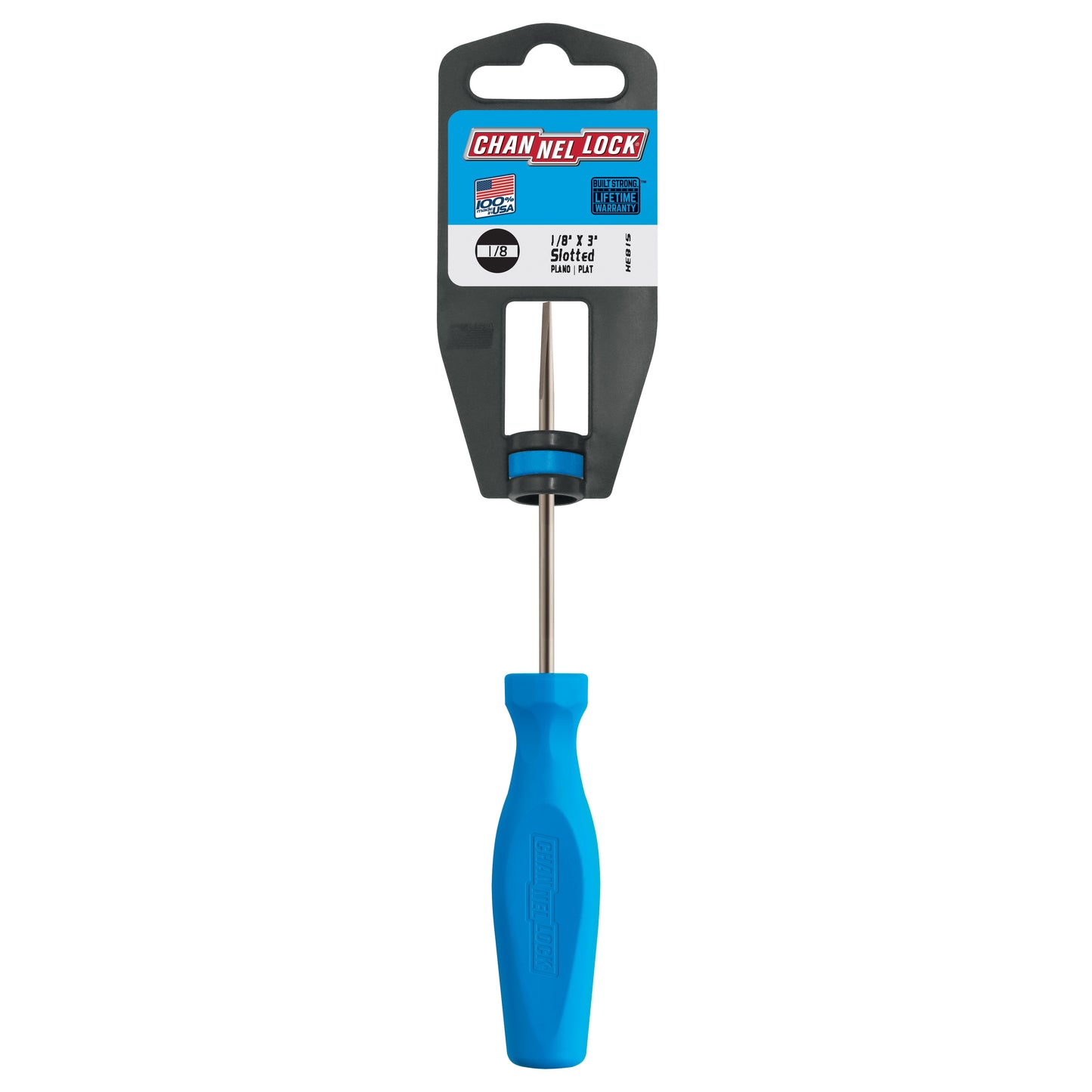 S183H Slotted 1/8 x 3-inch Professional Screwdriver