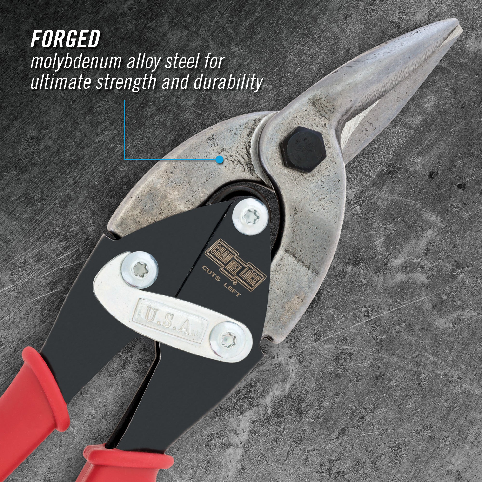 10-inch Left Aviation Snips | Shop CHANNELLOCK®