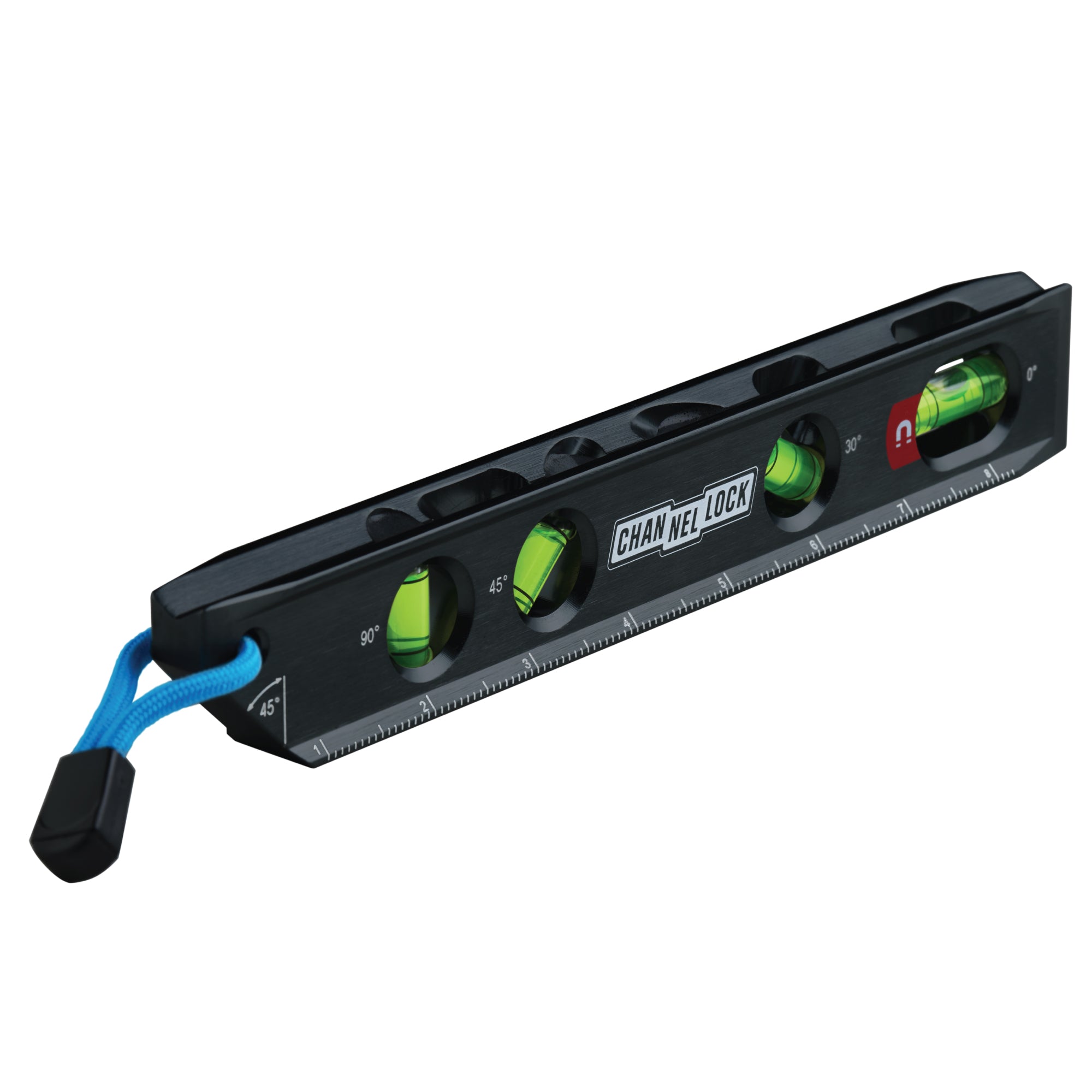 9-inch Professional-Grade Magnetic Aluminum Billet Torpedo Level