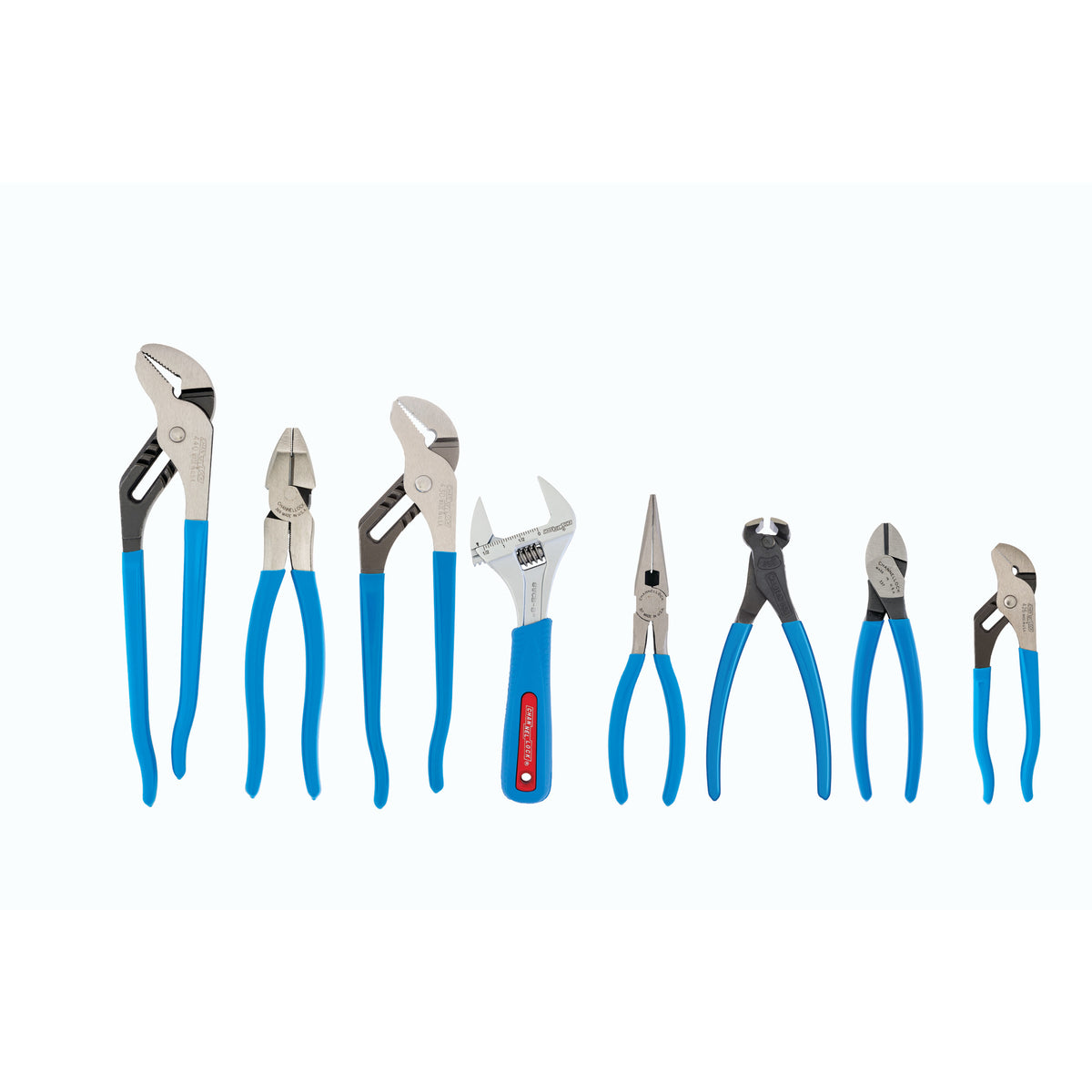 Rowton Tools 8-piece Professional Tool Set with Tool Roll (TOOL ROLL-8) – CHANNELLOCK®