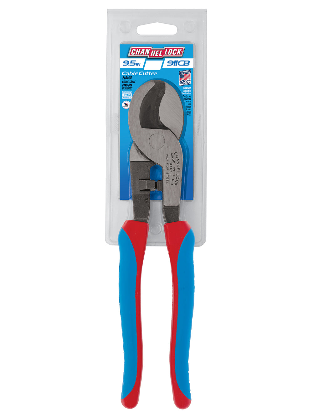 9.5-inch CODE BLUE® Cable Cutting Pliers (911CB)