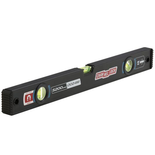 24-inch Professional-Grade Magnetic Aluminum Box Level (5200-0024M)