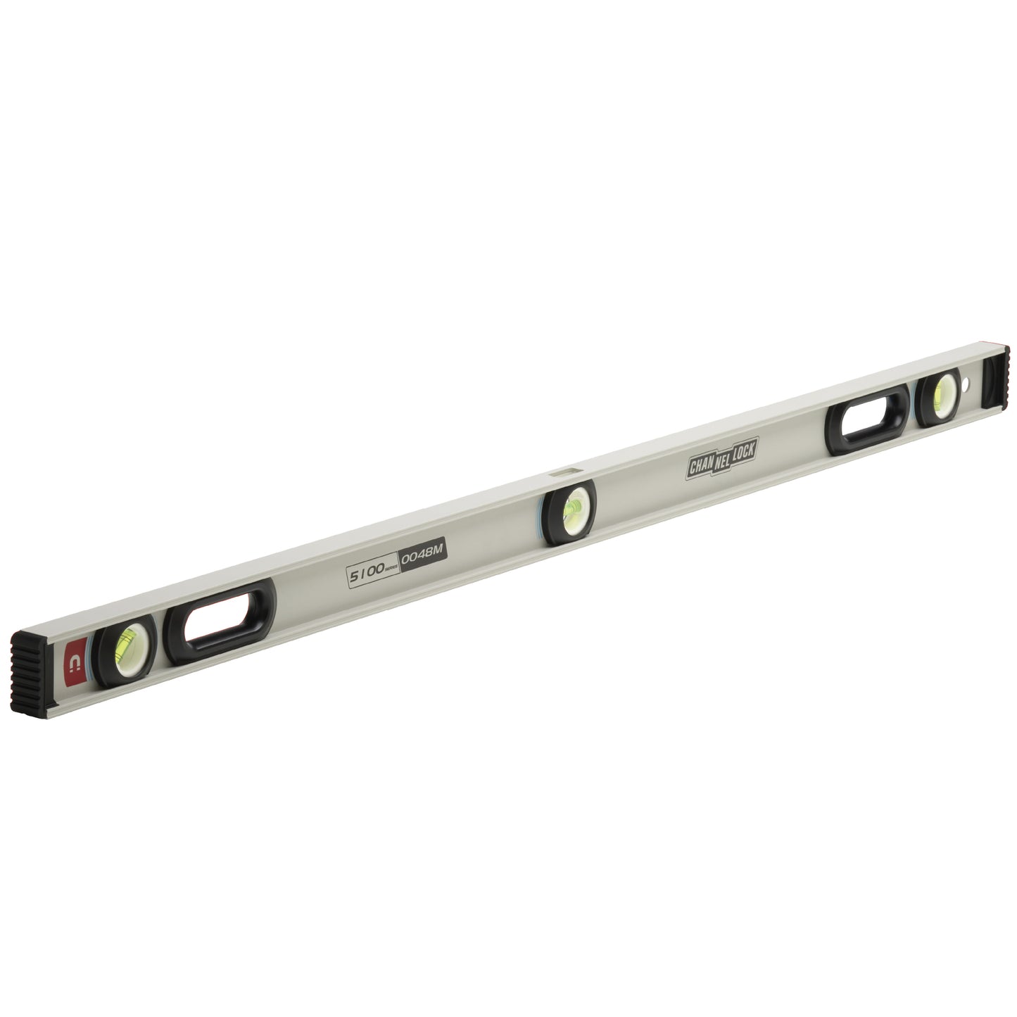 48-inch Professional-Grade Magnetic Aluminum I-Beam Level (5100-0048M)