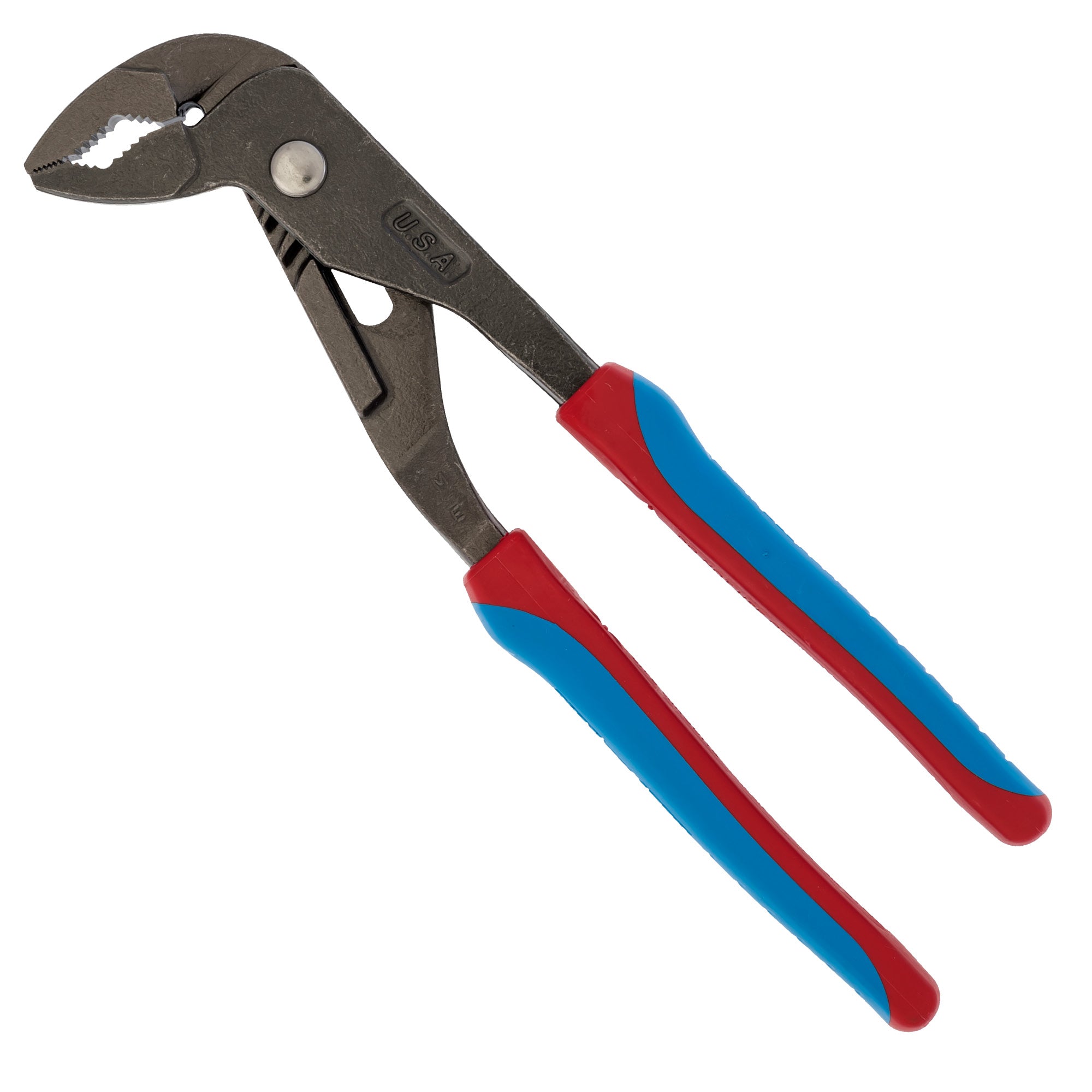 JRロゴバッジ 9.5-inch CODE BLUE® GRIPLOCK® Tongue & Groove Pliers (GL10CB