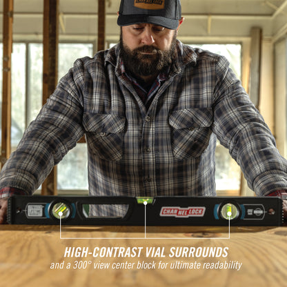 24-inch Professional-Grade Aluminum Box Level (5200-0024)