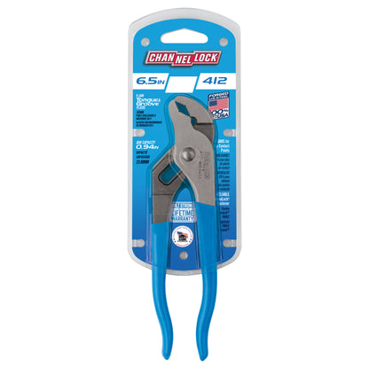 6.5-inch V-Jaw Tongue & Groove Pliers (412)