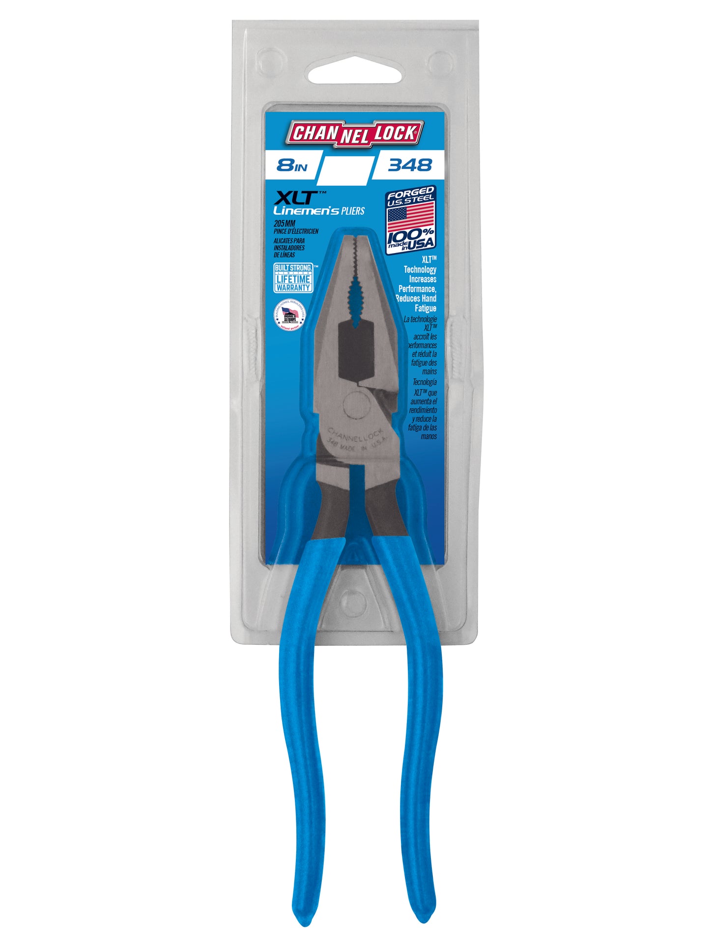 8-inch XLT Combination Linemen's Pliers (348)