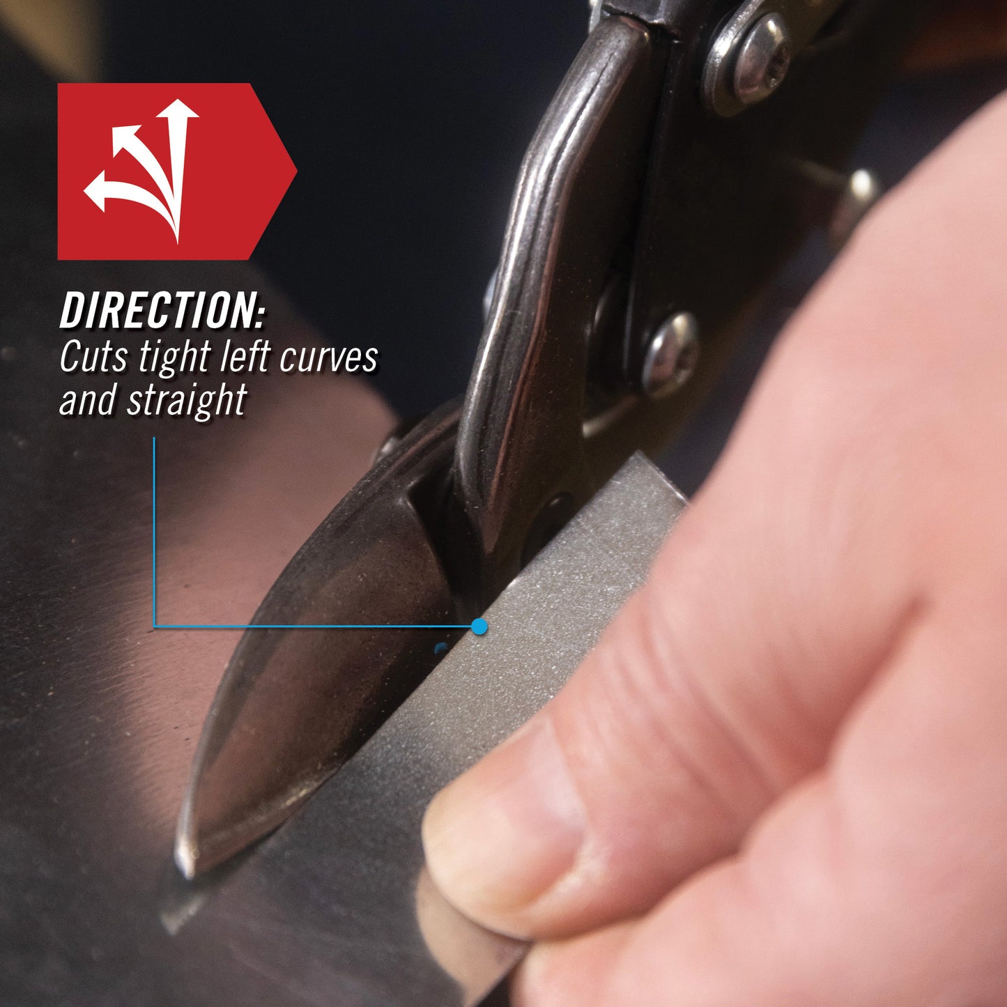 10-inch Offset Left Aviation Snip (610FL)