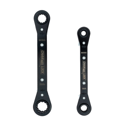 2pc SAE Ratcheting Combination Wrench Set (841S)
