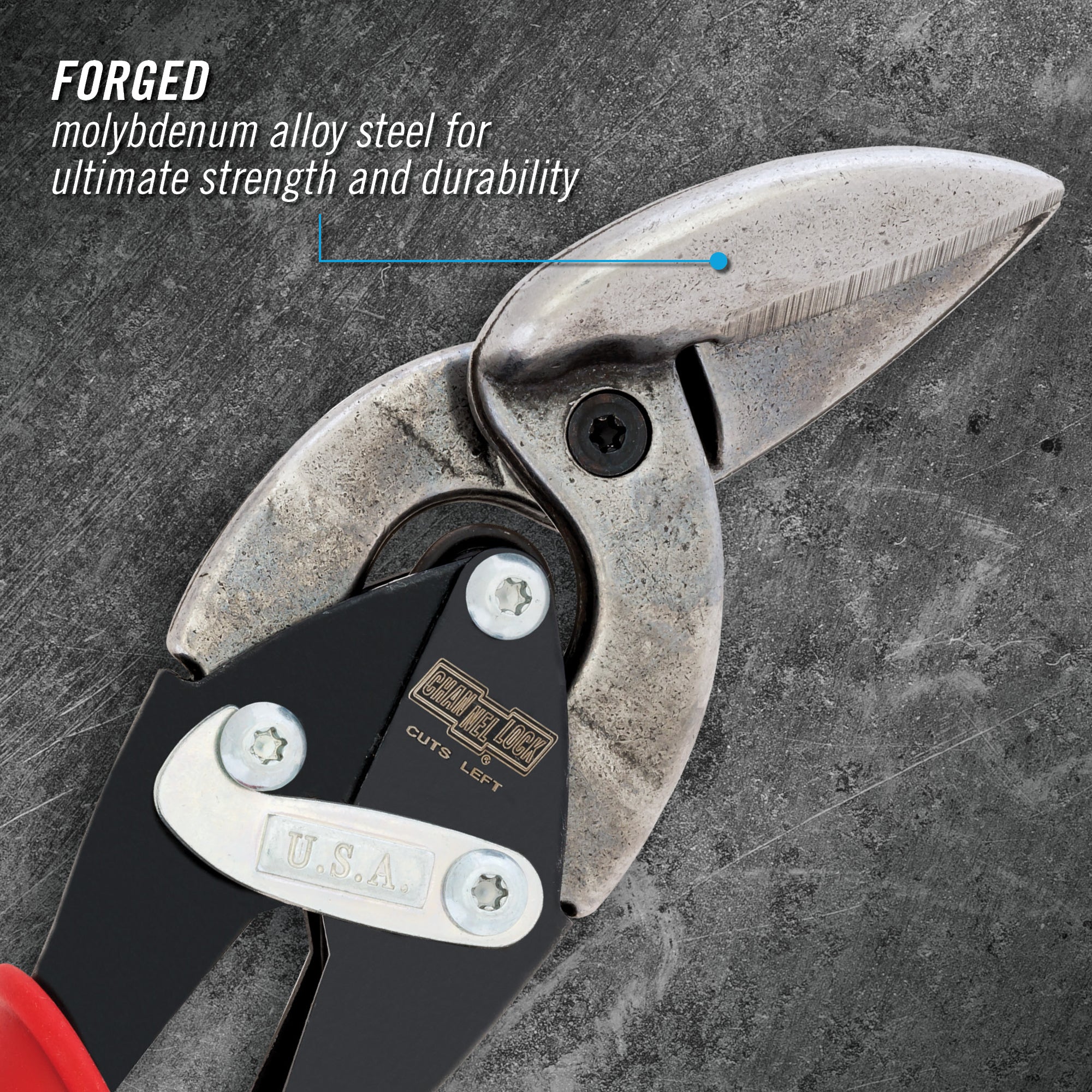 【特価商品】Channellock 610 FL 10 "オフセット左カット航空 Offset Left Aviation Snip | Shop CHANNELLOCK®