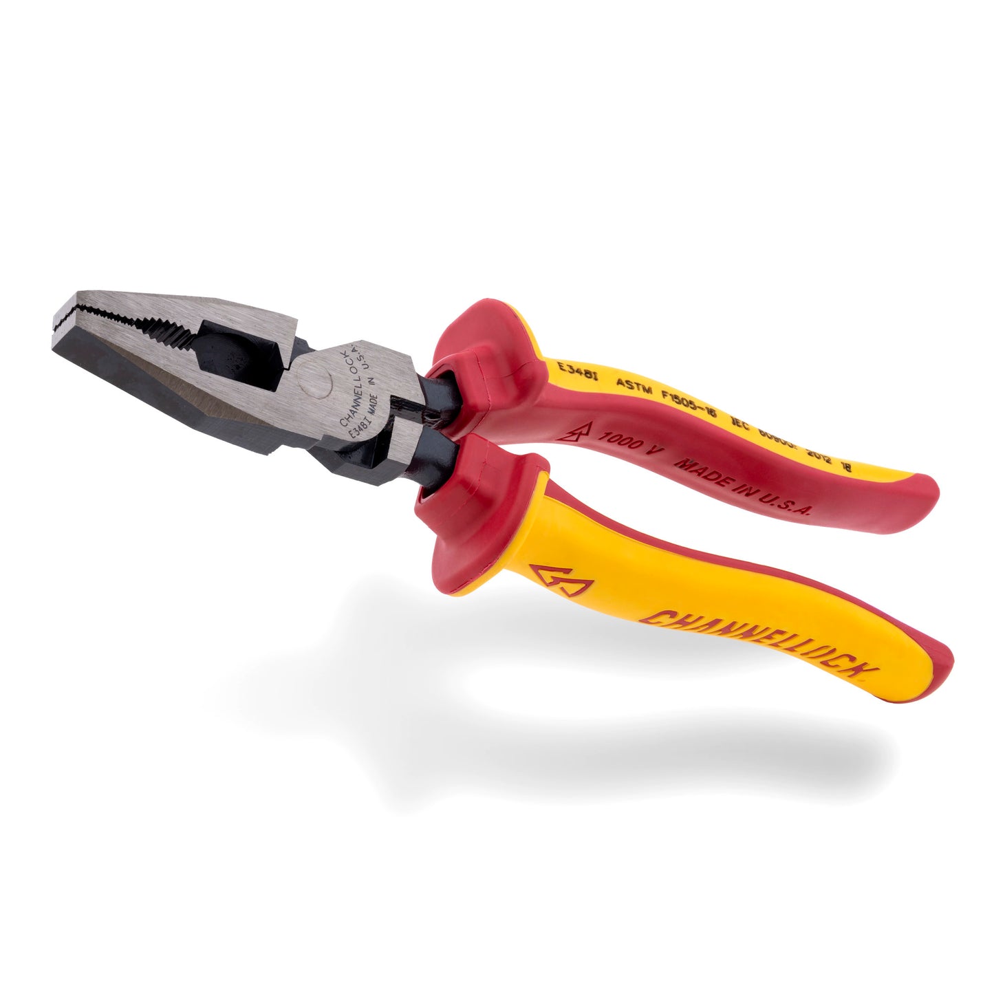 8-inch XLT™ Combination Linemen's Pliers w/ 1000V Insulated Grip (348I)