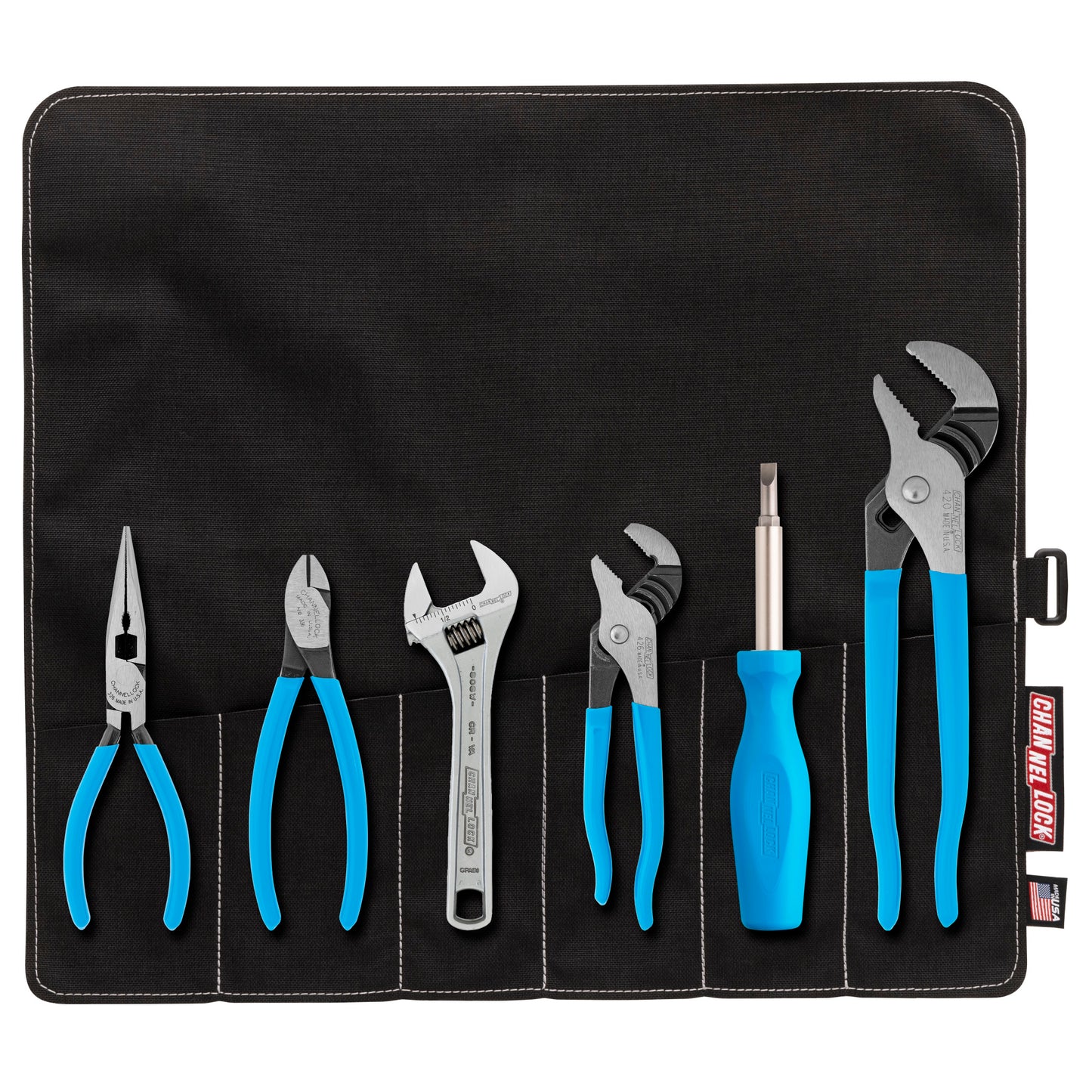 6pc Professional Tool Set with Tool Roll (GP-7)