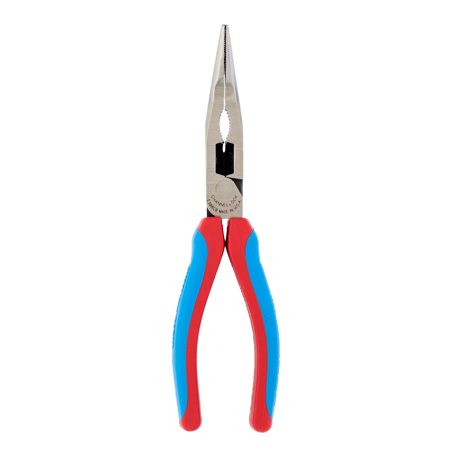 8-inch CODE BLUE® XLT™ Combination Bent Long Nose Pliers with Cutter (388CB)