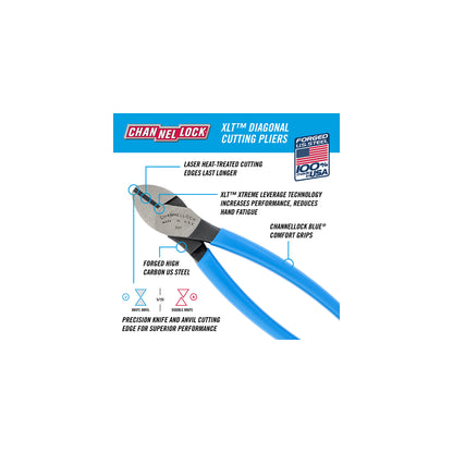 7-inch XLT Diagonal Cutting Pliers (337)