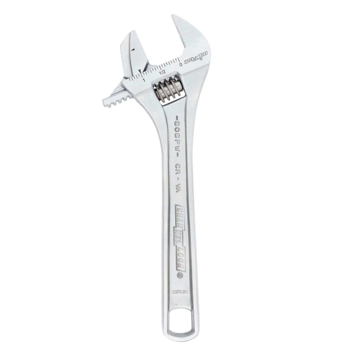 8-inch Reversible Jaw Adjustable Wrench (808PW)